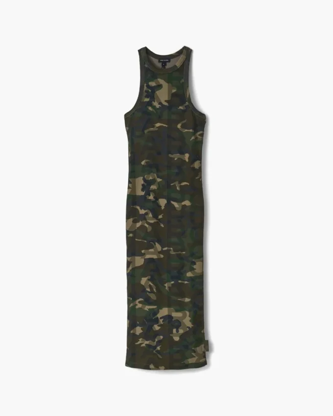 Camo Racer Rib Dress Camo Racer Rib Dress