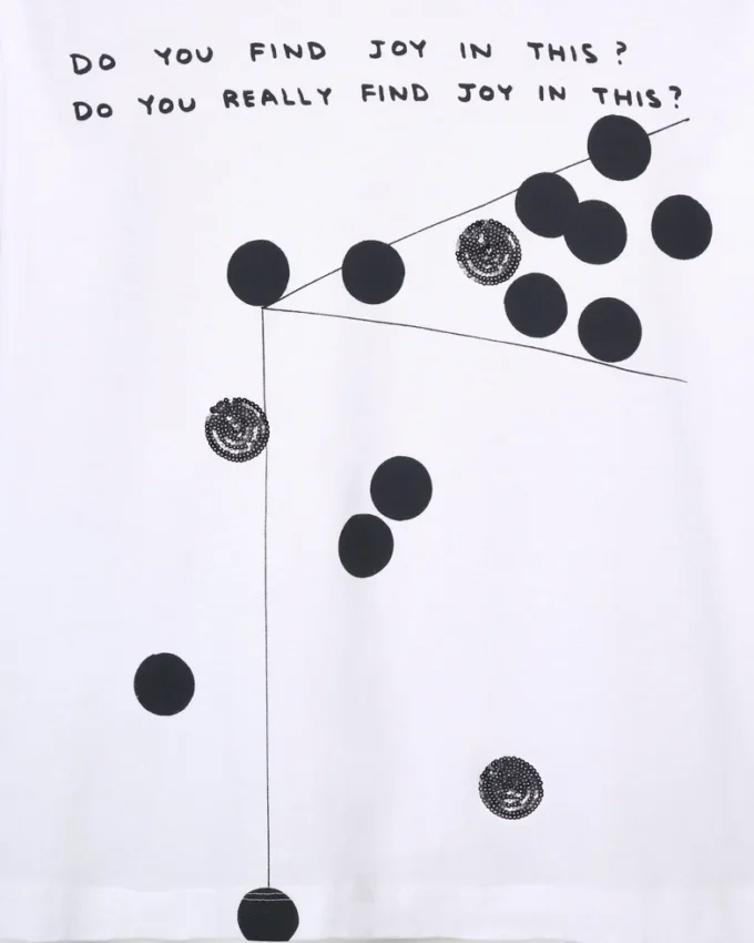 David Shrigley X Marc Jacobs Do You Find Joy Box Tee