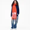 David Shrigley X Marc Jacobs Snake Wool Scarf