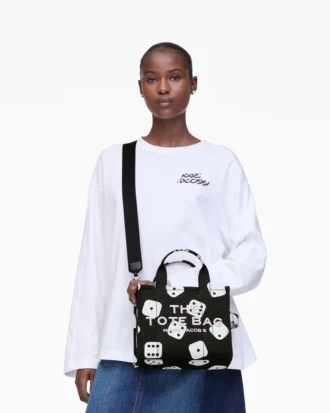 Derrick Adams X Marc Jacobs Canvas Small Tote Bag