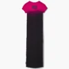 Ombr&eacute; Spray Shrunken Tee Dress
