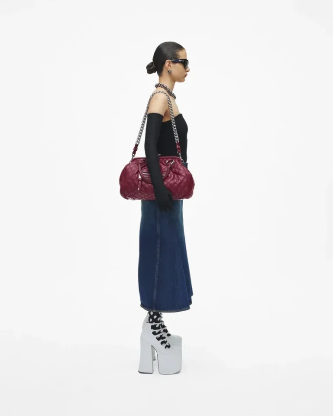 Re-Edition Quilted Leather Stam Bag
