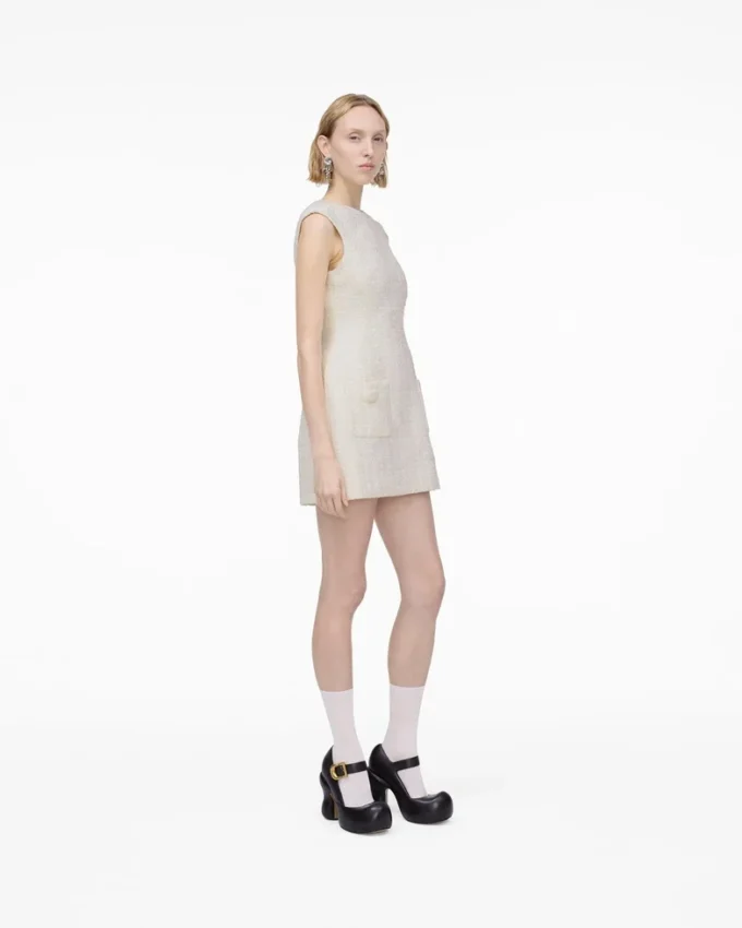 Sculptural Tweed Dress Sculptural Tweed Dress