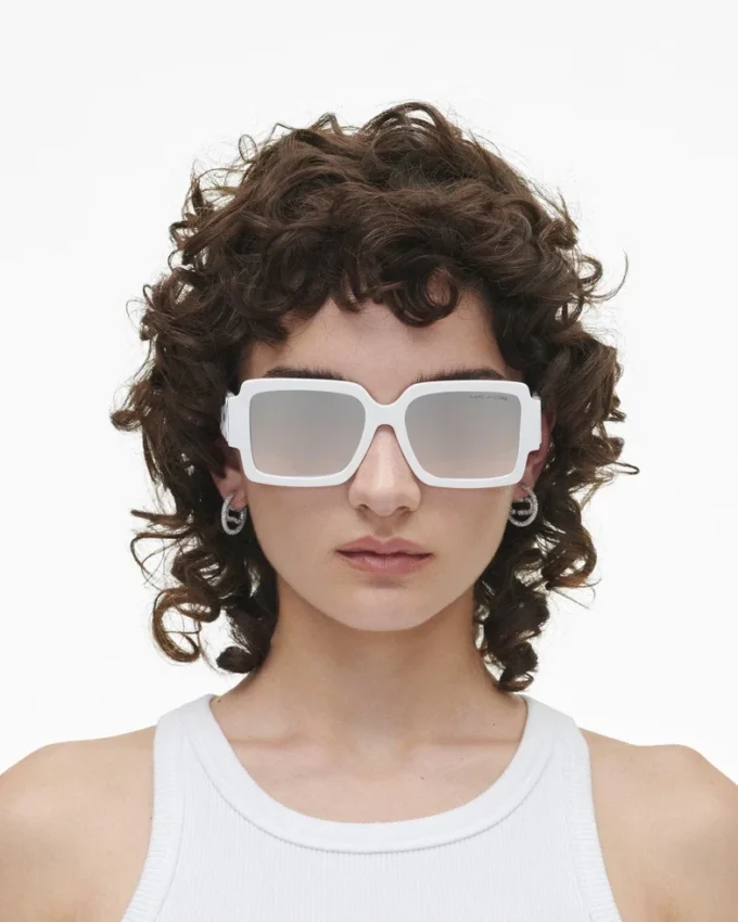 The Bold Logo Square Mirrored Sunglasses The Bold Logo Square Mirrored Sunglasses