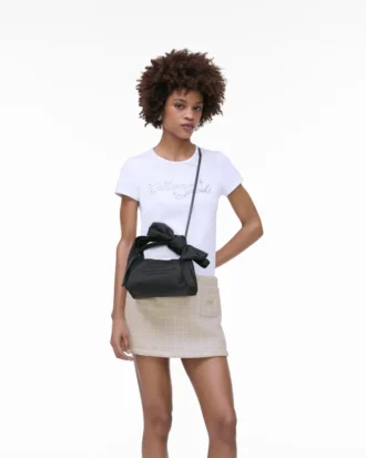 The Bow Nylon Mini Sack Bag