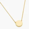 The Button Pendant Necklace The Button Pendant Necklace
