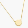 The Button Pendant Necklace The Button Pendant Necklace