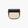 The Colorblock Pebble Saddle Bag