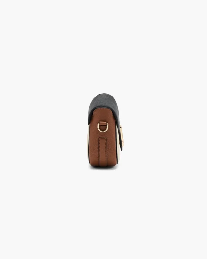 The Colorblock Pebble Saddle Bag