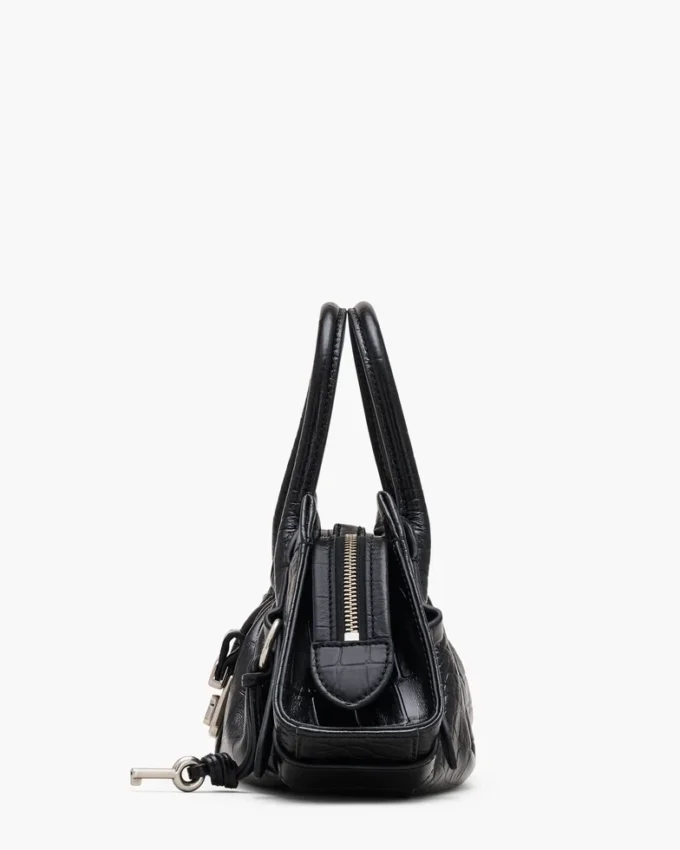 The Croc Cristina Small Satchel