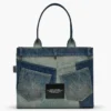 The Deconstructed Denim Large Tote Bag