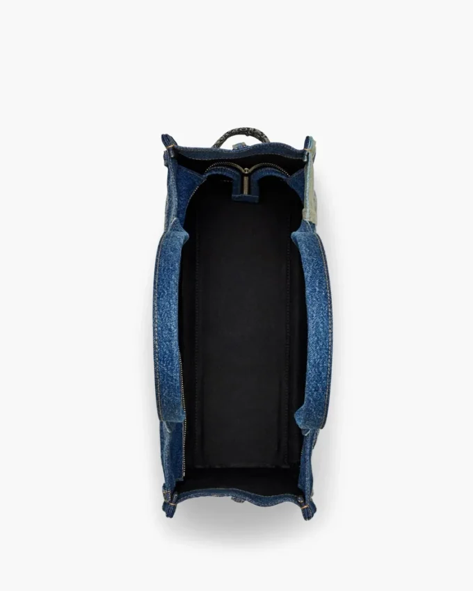 The Deconstructed Denim Large Tote Bag