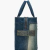 The Deconstructed Denim Medium Tote Bag