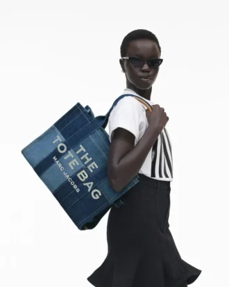 The Denim Large Tote Bag