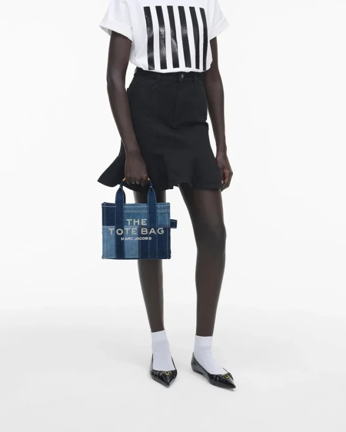 The Denim Small Tote Bag