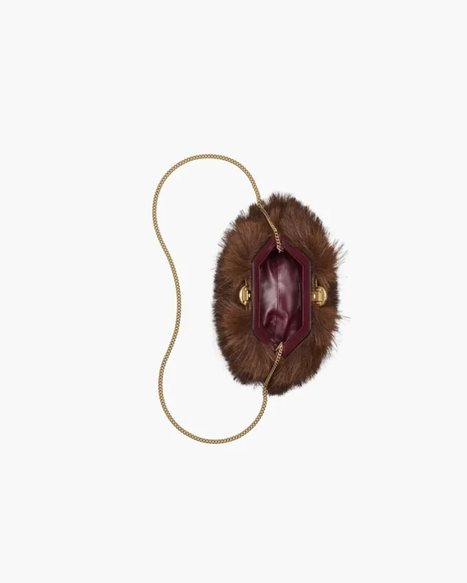 The Faux Fur Glam Small Clutch The Faux Fur Glam Small Clutch