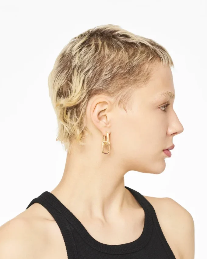 The J Marc Chain Link Earrings The J Marc Chain Link Earrings
