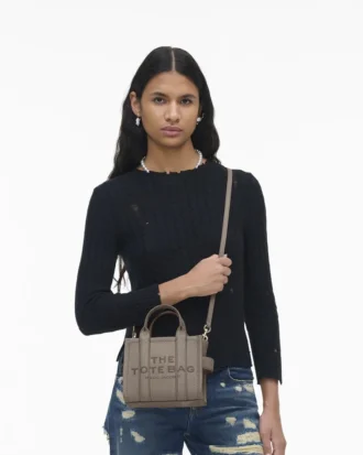 The Leather Crossbody Tote Bag
