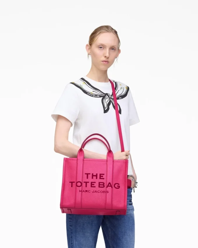 The Leather Medium Tote Bag The Leather Medium Tote Bag