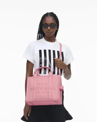 The Leather Medium Tote Bag