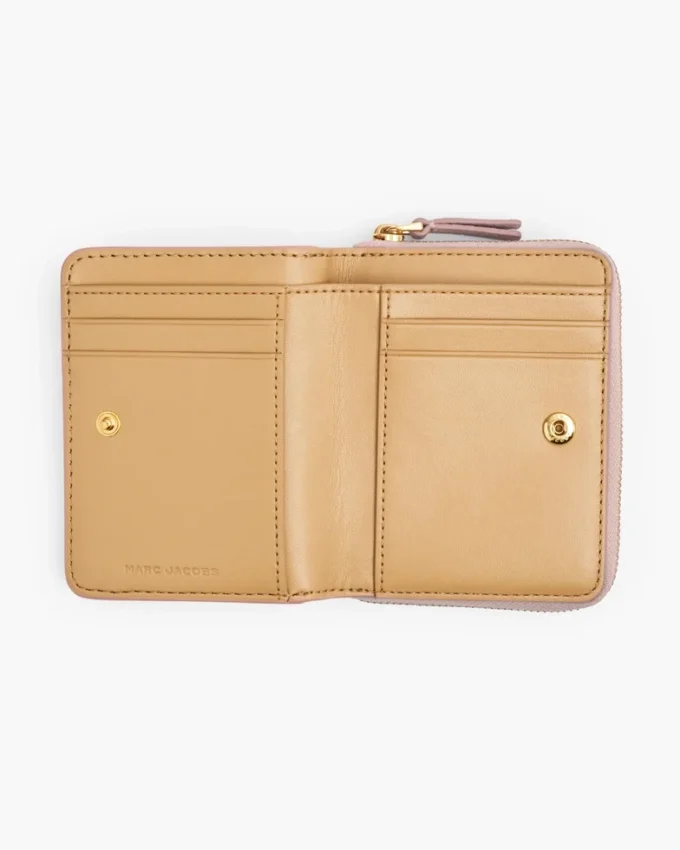 The Leather Mini Compact Wallet