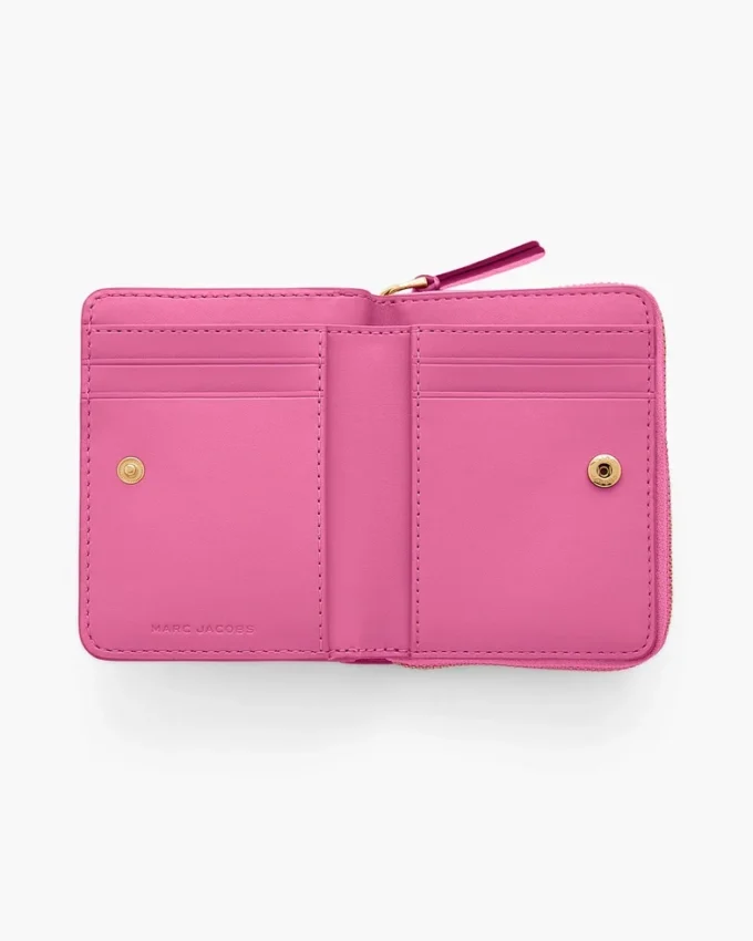 The Leather Mini Compact Wallet The Leather Mini Compact Wallet