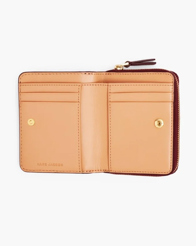 The Leather Mini Compact Wallet The Leather Mini Compact Wallet