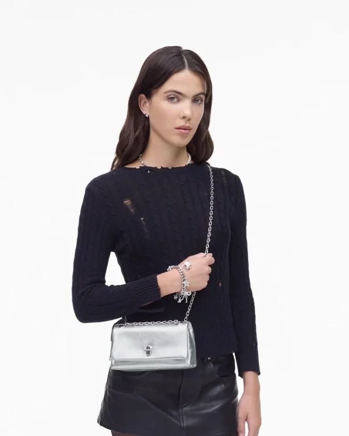 The Metallic Dual Chain Mini Bag
