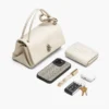 The Gem Denim Mini Dual Bag