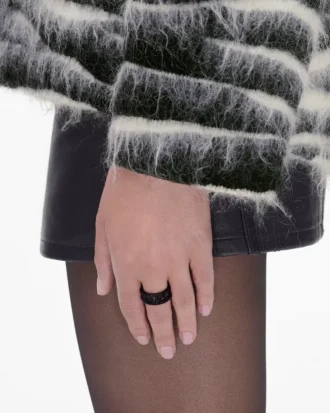 The Monogram Pave Ring