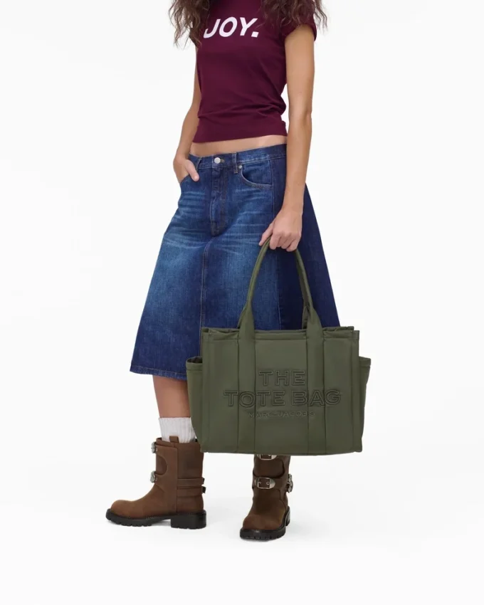The Puffy Nylon Large Tote Bag
