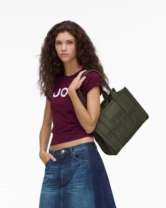 The Puffy Nylon Medium Tote Bag The Puffy Nylon Medium Tote Bag