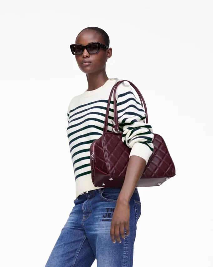 The Quilted Leather Dual Satchel The Quilted Leather Dual Satchel