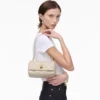 The Quilted Mini Dual Shoulder Bag