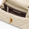 The Quilted Mini Dual Shoulder Bag