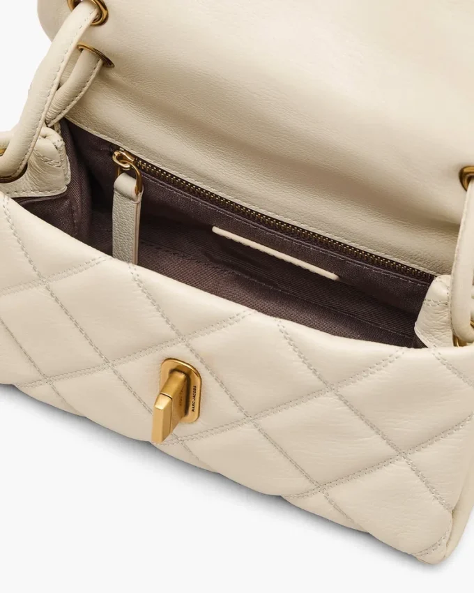 The Quilted Mini Dual Shoulder Bag