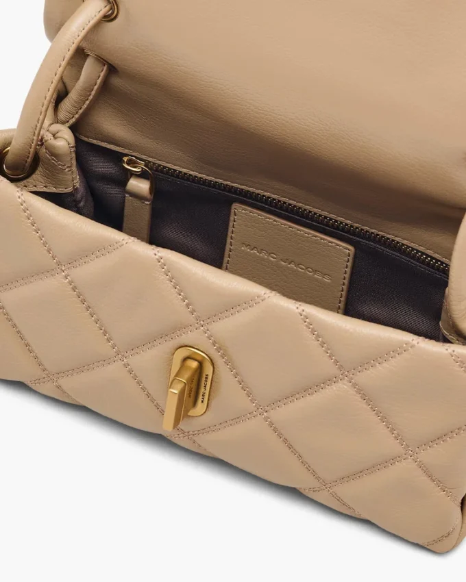 The Quilted Mini Dual Shoulder Bag