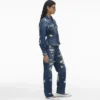 The Rip And Repair Fluted Denim Jacket
