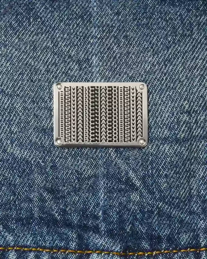 The Rip And Repair Fluted Denim Jacket