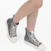 The Sequin High Top Sneaker
