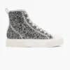 The Sequin High Top Sneaker
