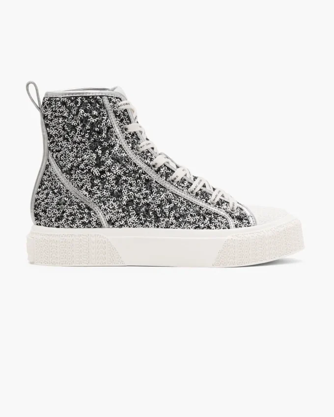 The Sequin High Top Sneaker