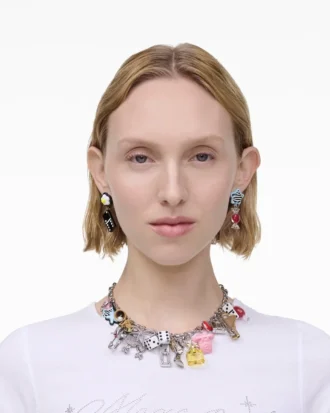 The Sticker Charm Statement Necklace