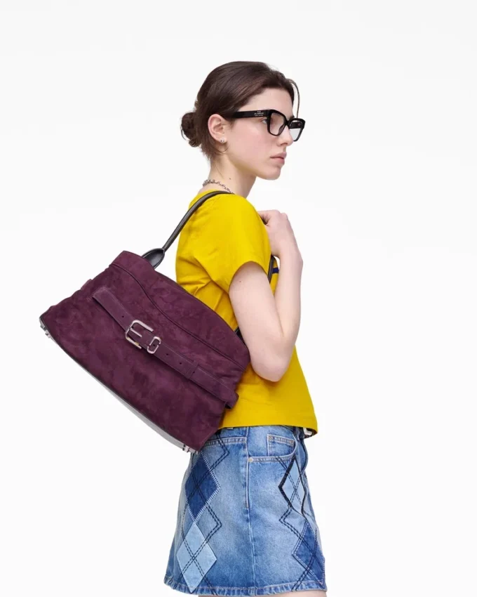 The Suede Dakota Satchel