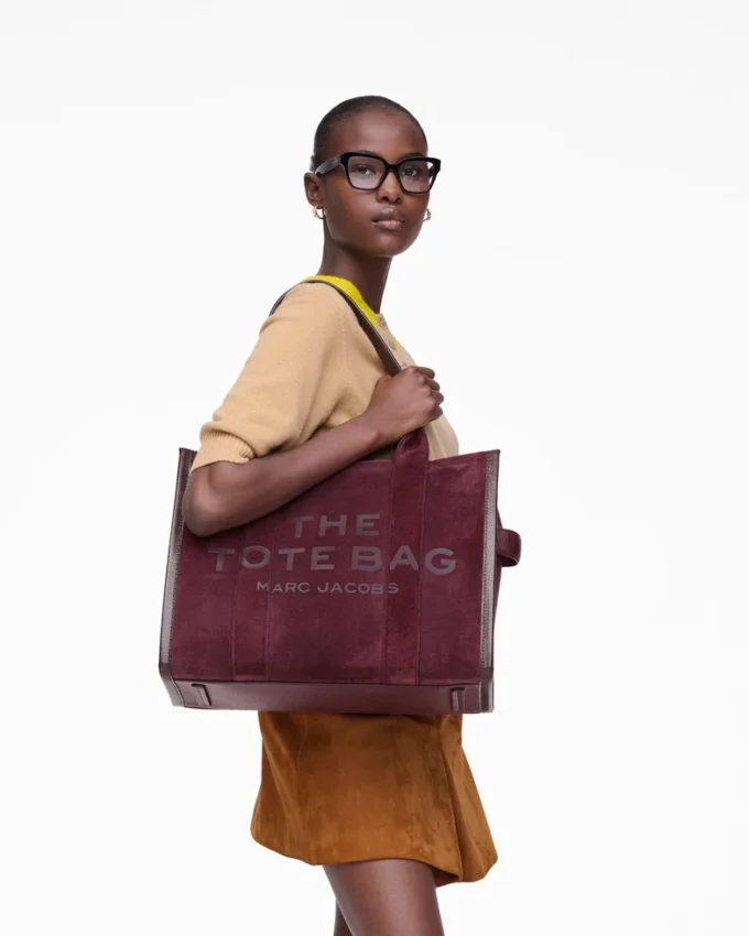 The Suede Large Tote Bag